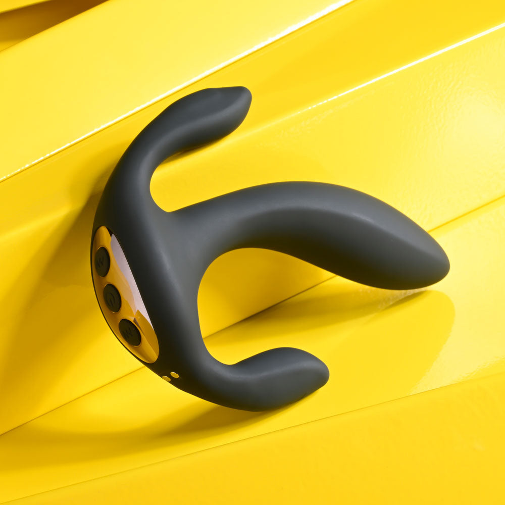 Playboy Pleasure TRIPLE THREAT - USB Rechargeable Triple Probe Vibrator