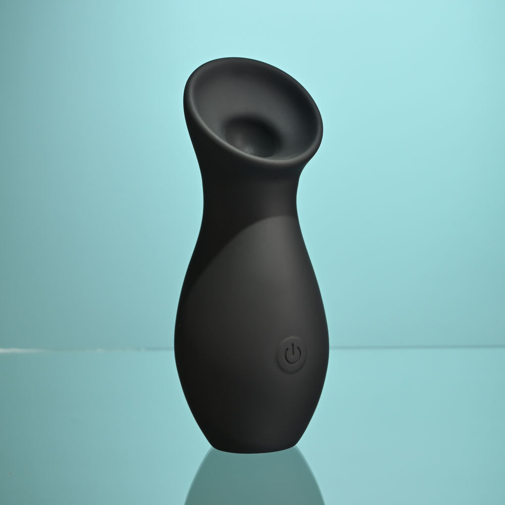 Playboy Pleasure THE JET SET - SUCKER - 10.3 cm Sucking Stimulator with Rechargeable Charging Case