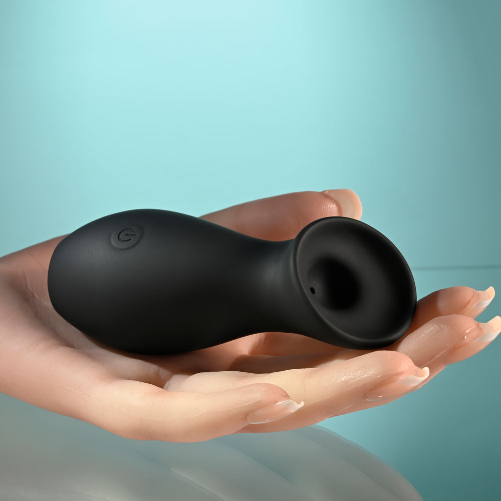 Playboy Pleasure THE JET SET - SUCKER - 10.3 cm Sucking Stimulator with Rechargeable Charging Case