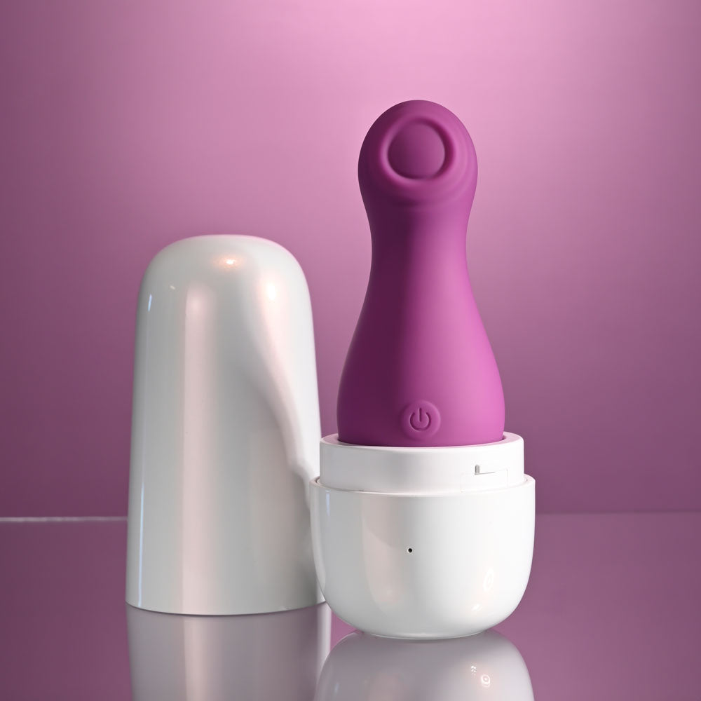 Playboy Pleasure THE JET SET - TAPPING - 10.2 cm Tapping Stimulator with Charging Case