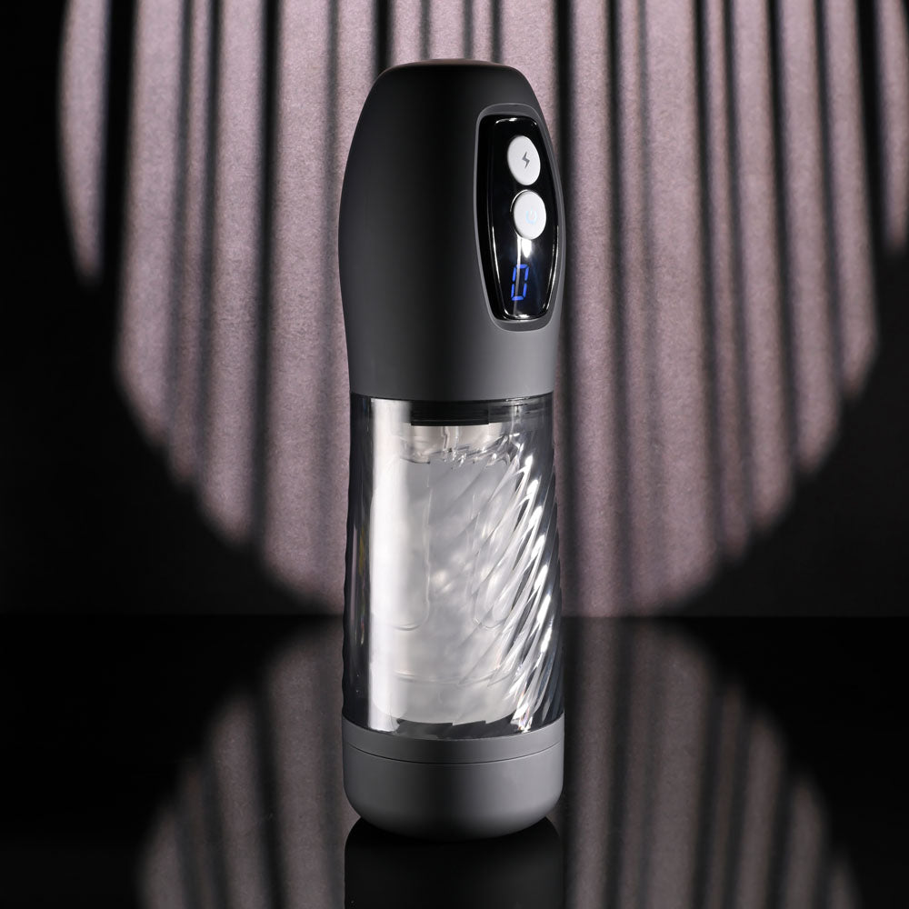 Playboy Pleasure WHIRLWIND - USB Rechargeable Thrusting and Spinning Auto Stroker