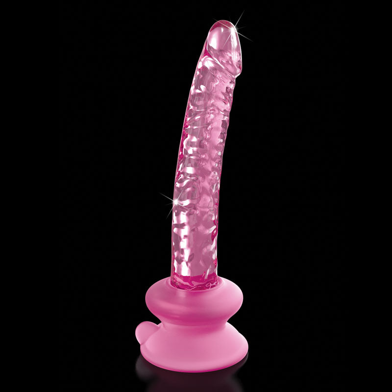 Icicles #86 - 17 cm Glass Dong with Suction Base