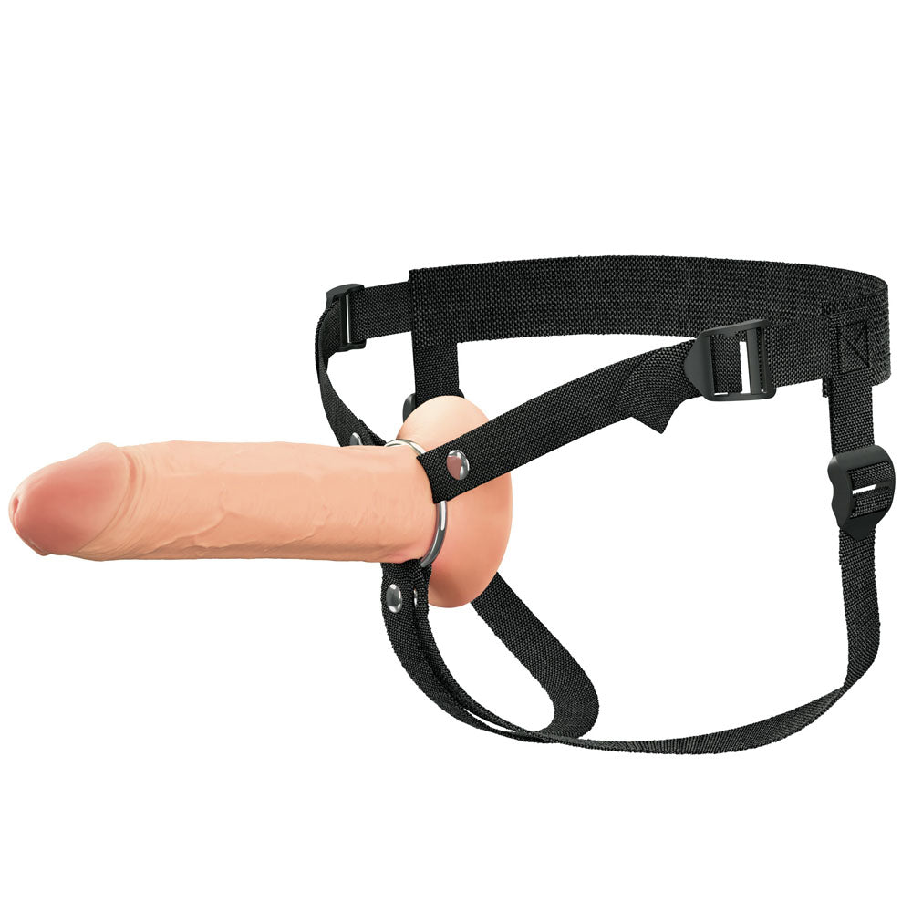 FX Elite 8'' Silicone Hollow Strap-On - - 20 cm Hollow Strap-On