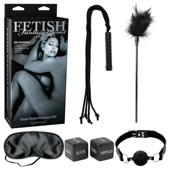 Fetish Fantasy Series Limited Edition First Time Fantasy Kit - Bondage Kit - 5 Piece Set