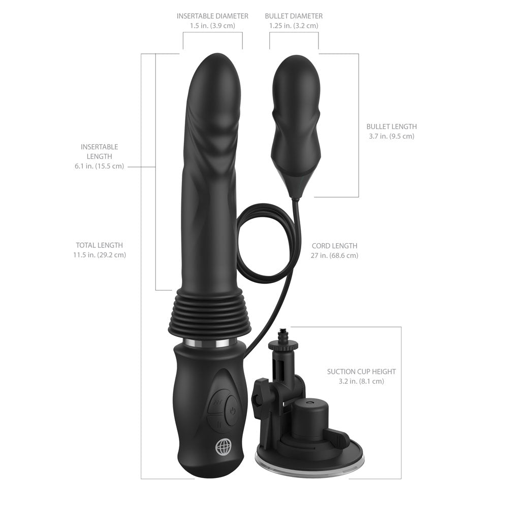 FFS Ultimate Silicone Thruster - - USB Rechargeable Thrusting Vibrator