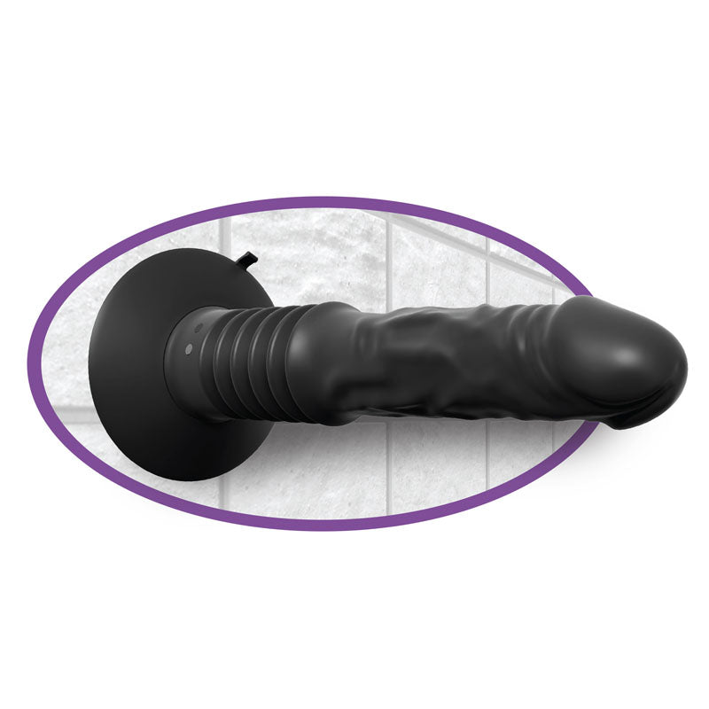 Anal Fantasy Elite Vibrating Ass Fucker - 30.5 cm (12'') USB Rechargeable Anal Vibrator