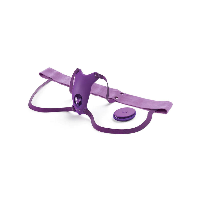 Fantasy For Her Ultimate Butterfly Strap-On - USB Rechargeable Strap-On Stimulator
