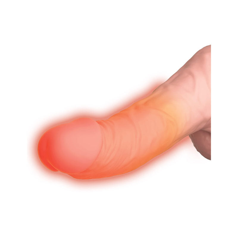 King Cock Plus 6.5'' Thrusting Cock with Balls - 16.5 cm Thrusting Dong