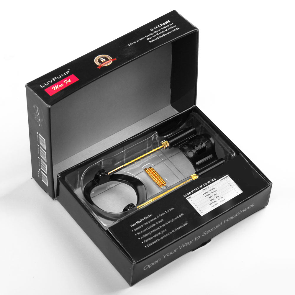 LuvPump Max Fit Hybrid Penis Extender - - Penis Extender Kit