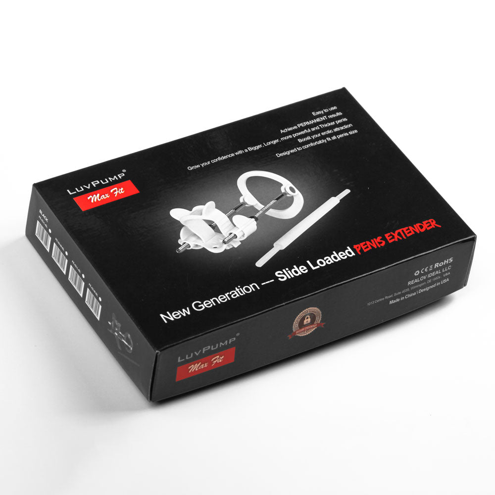 LuvPump Max Fit Hybrid Penis Extender - - Penis Extender Kit
