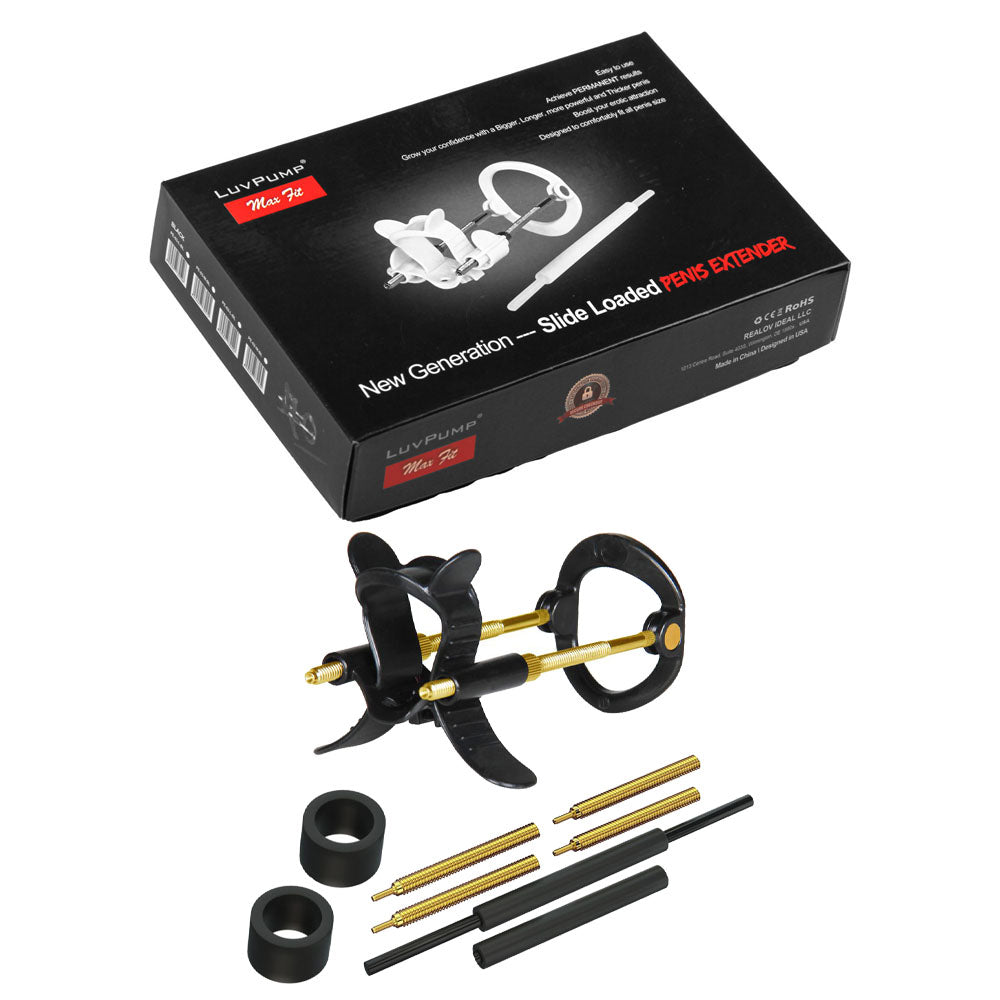 LuvPump Max Fit Luxury Penis Extender - - Penis Extender Kit