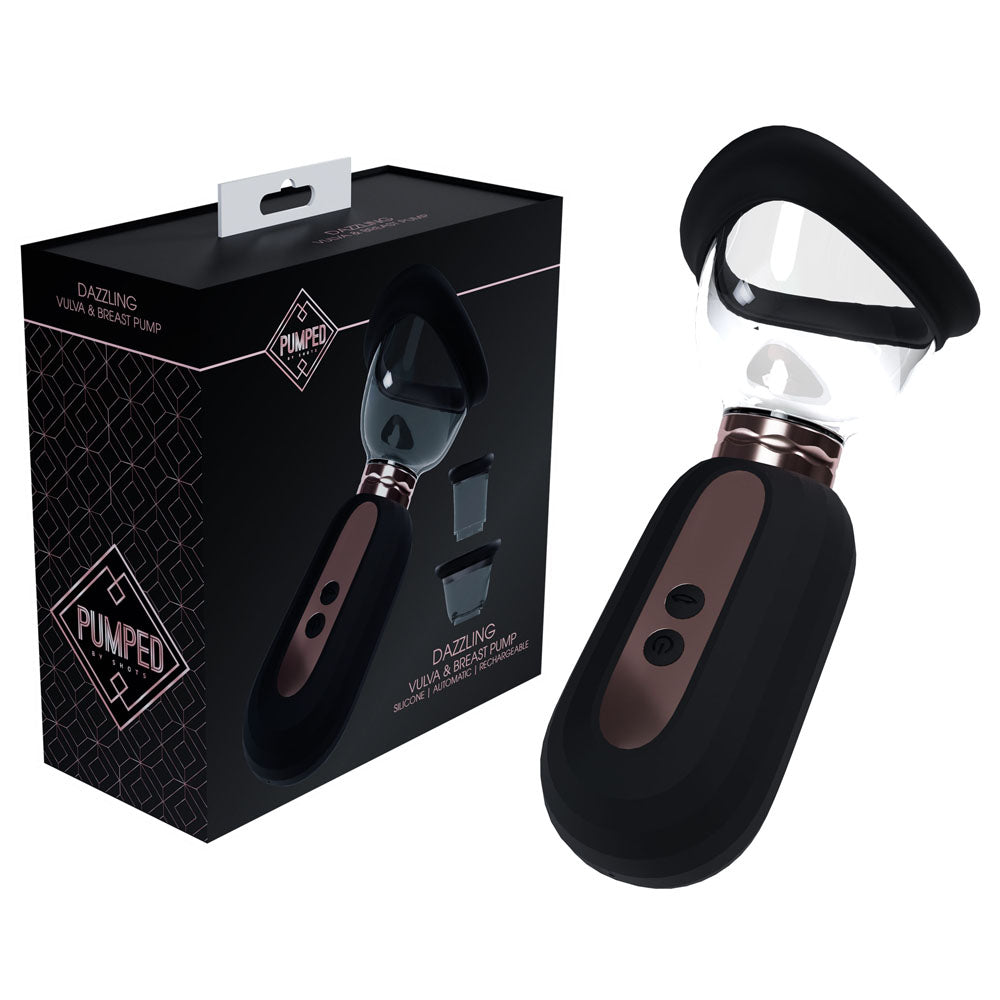 PUMPED Dazzling Auto Ladies Pump - - USB Rechargeable Ladies Pump