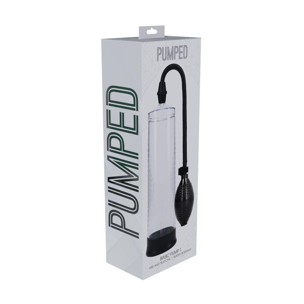 PUMPED Basic Pump 1 - Transparent - Penis Pump