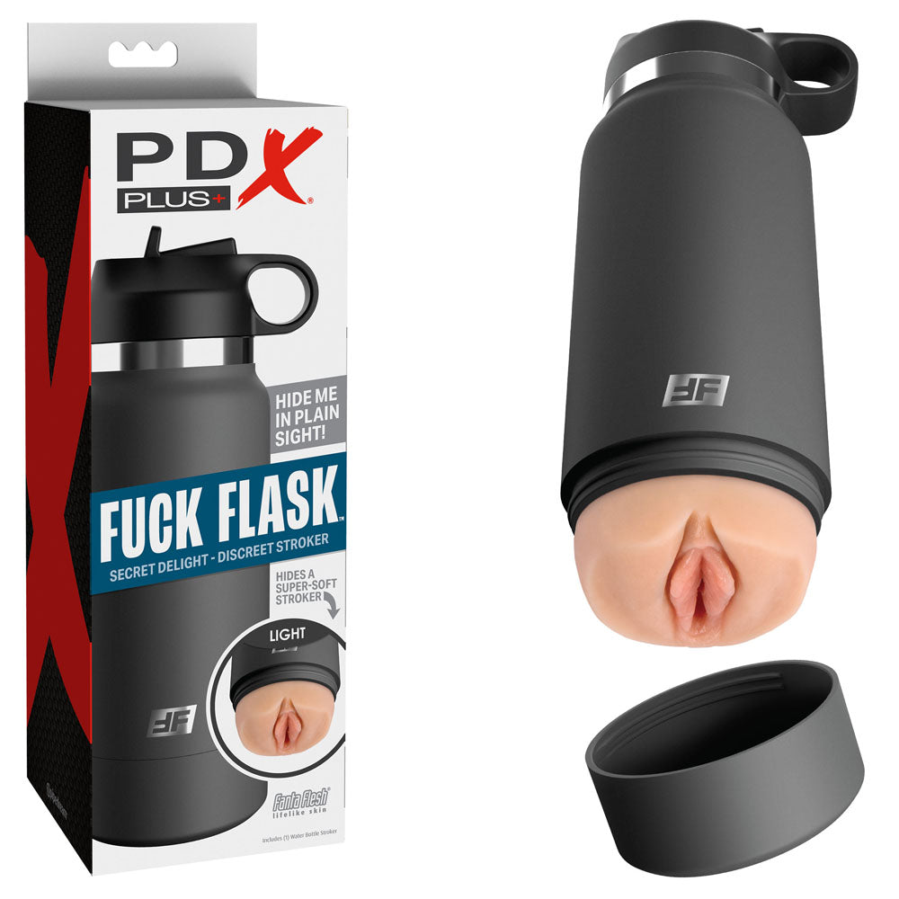 PDX Plus Fuck Flask - Secret Delight - Discreet Vagina Stroker