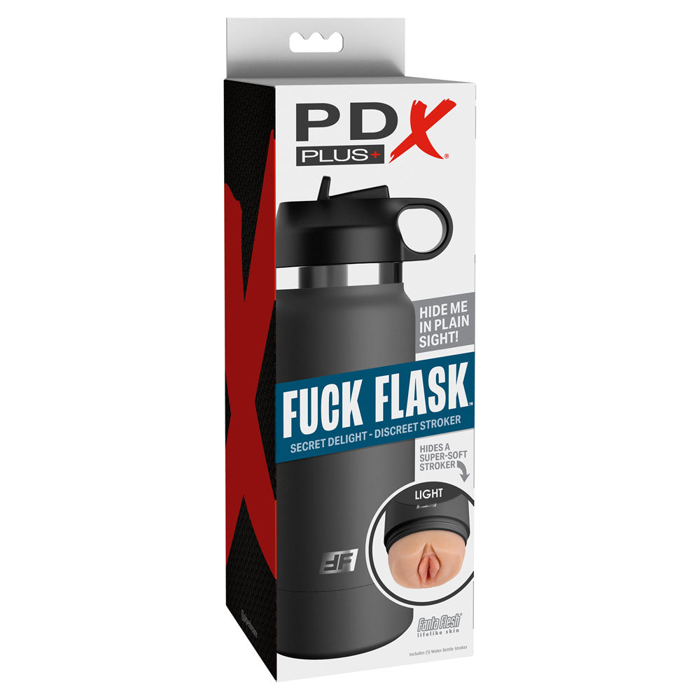 PDX Plus Fuck Flask - Secret Delight - Discreet Vagina Stroker