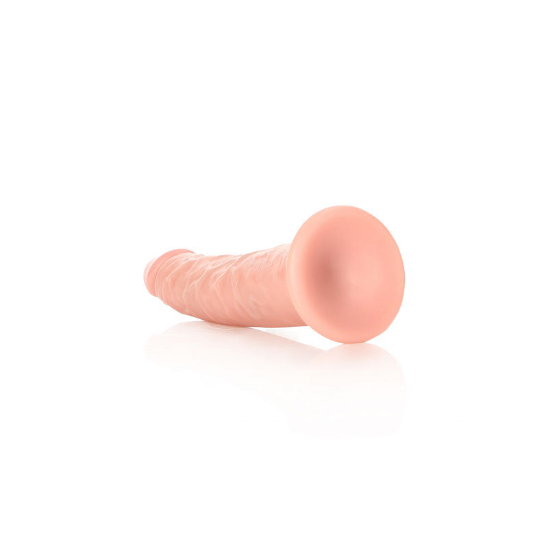 REALROCK Realistic Slim Dildo without Balls - 15.5 cm - 15.5 cm (6'') Dong