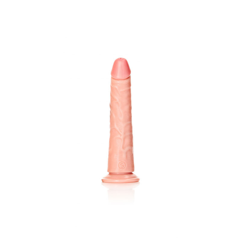 REALROCK Realistic Slim Dildo with Suction Cup - 18cm - 18 cm (7'') Dong