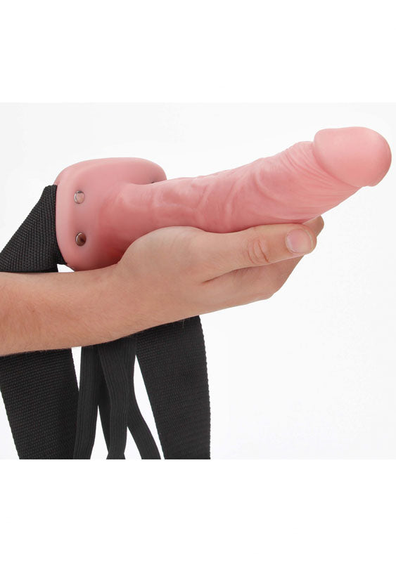 REALROCK Hollow Strap-on - 20.5 cm - 20.5 cm Hollow Strap-On