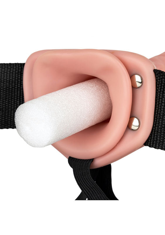 REALROCK Hollow Strap-on - 20.5 cm - 20.5 cm Hollow Strap-On