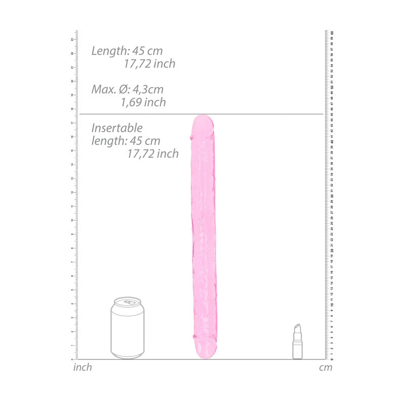 REALROCK 45 cm Double Dong - - 45 cm (18'') Double Dong