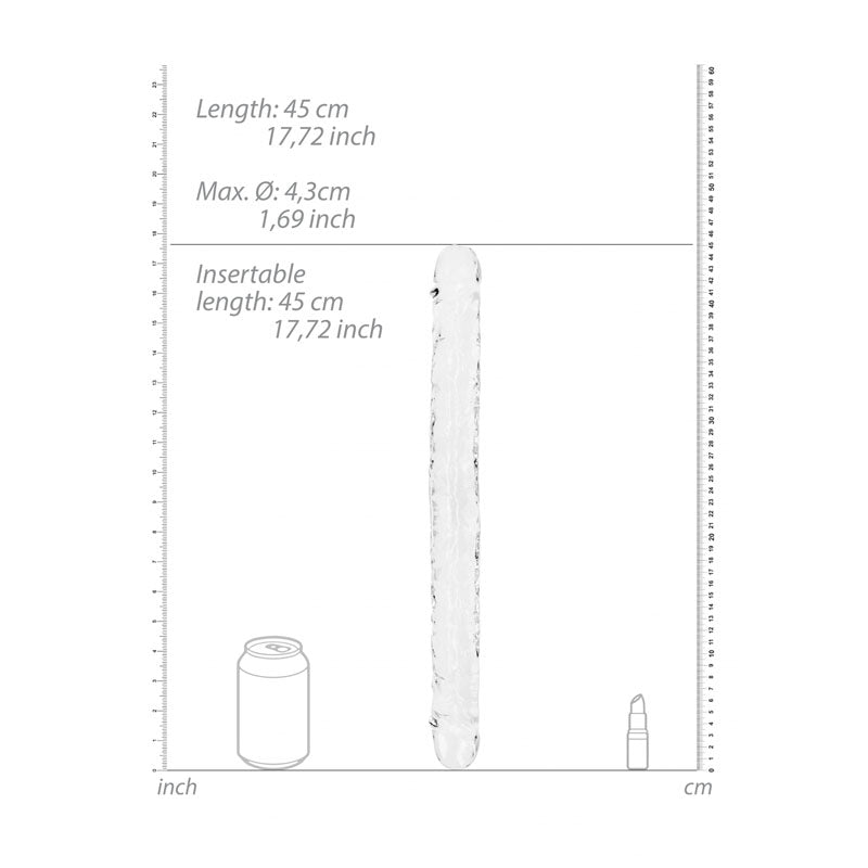 REALROCK 45 cm Double Dong - - 45 cm (18'') Double Dong