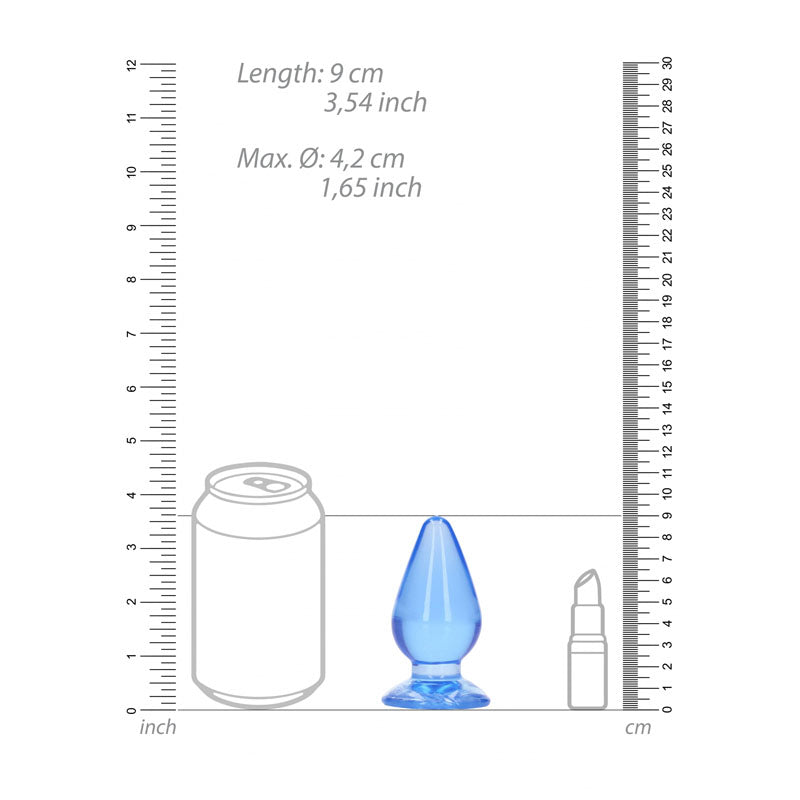 REALROCK 9 cm Anal Plug - - 9 cm (3.5'') Butt Plug