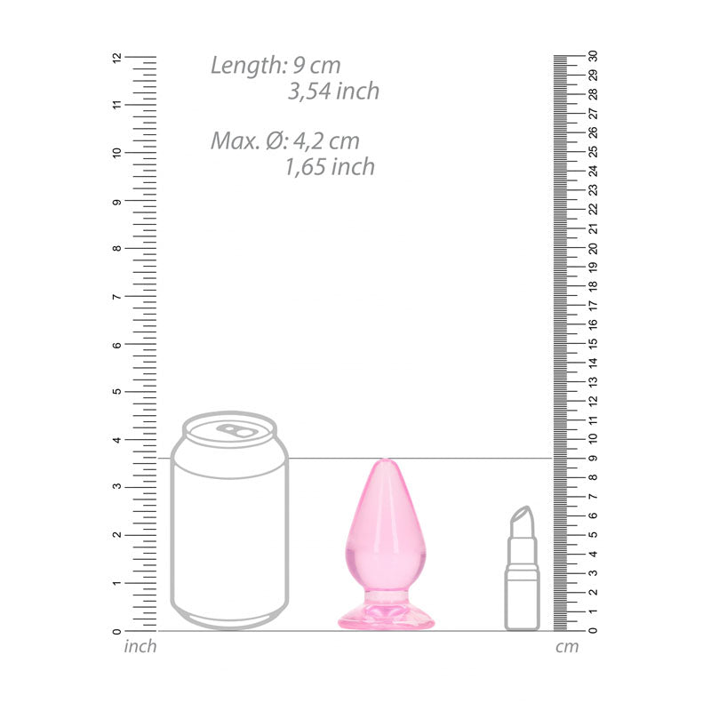 REALROCK 9 cm Anal Plug - - 9 cm (3.5'') Butt Plug