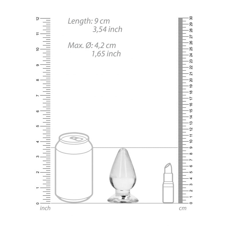 REALROCK 9 cm Anal Plug - - 9 cm (3.5'') Butt Plug