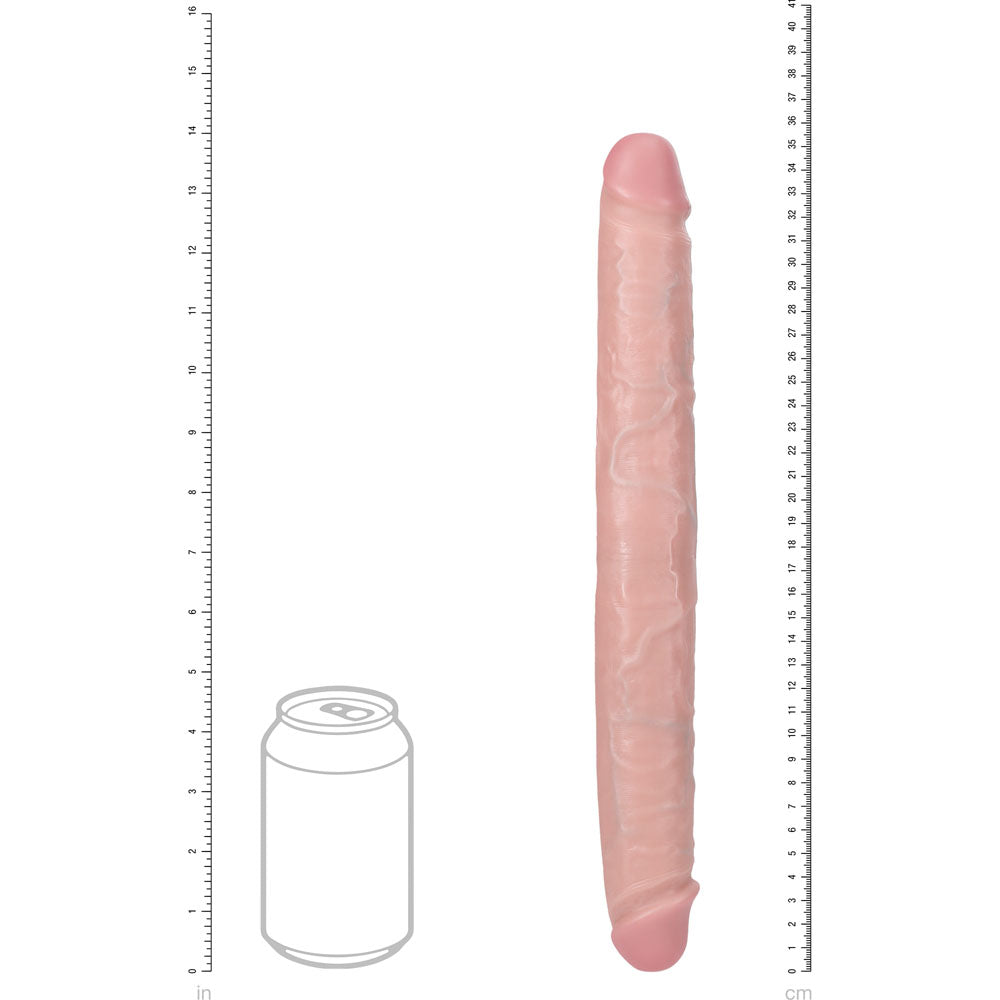 REALROCK 35cm Thick Double Dildo - - 35 cm (14'') Thick Double Dong