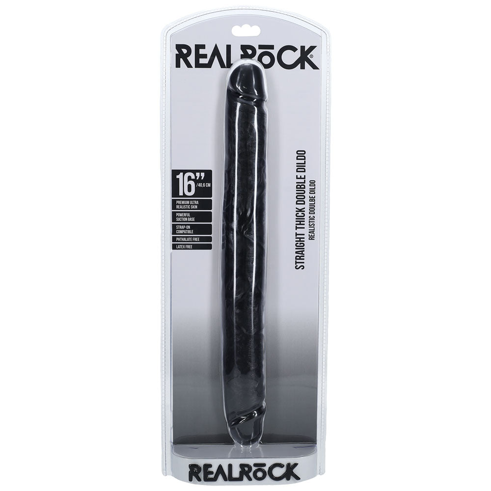 REALROCK 40cm Thick Double Dildo - - 40 cm (16'') Thick Double Dong
