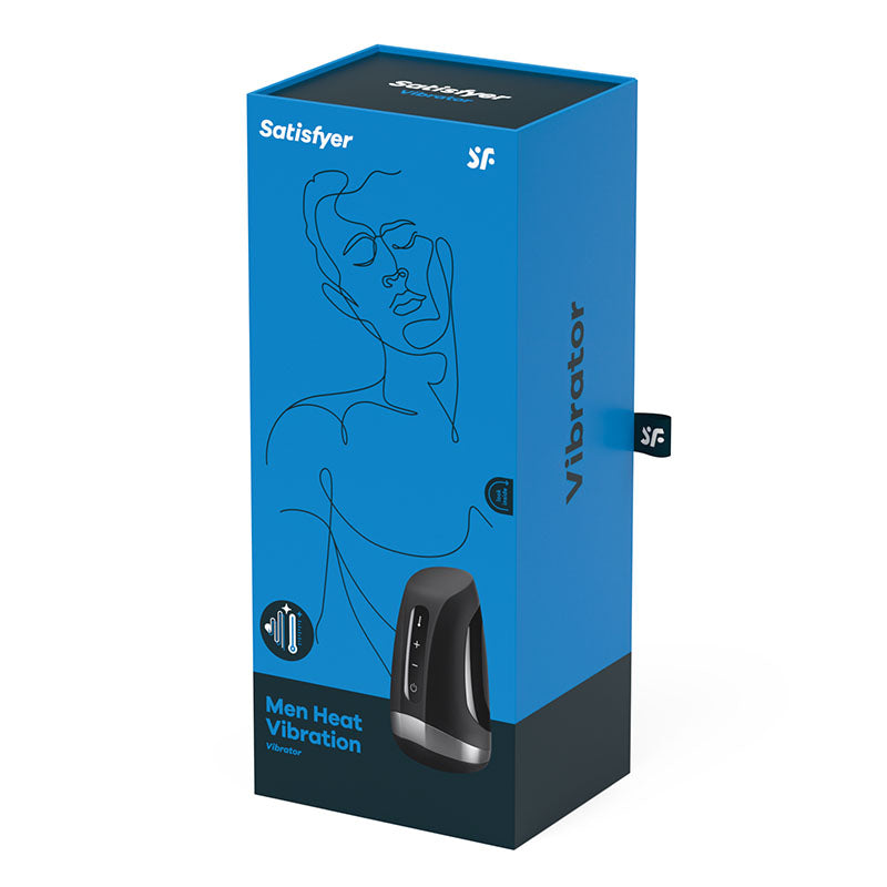 Satisfyer Men Heat Vibration - USB Rechargeable Masturbator