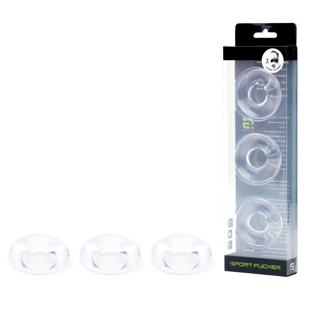 Sport Fucker Rubber Cockring - Cock Ring