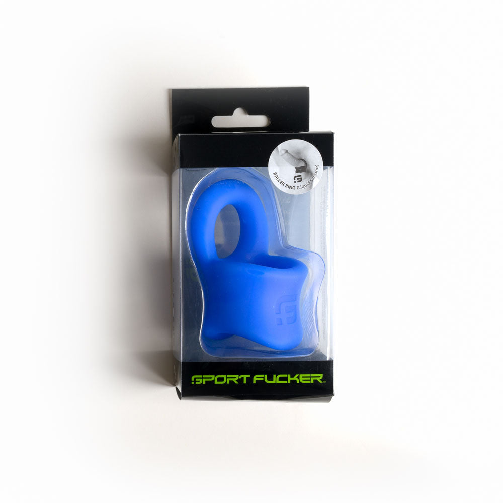 Sport Fucker Baller Ring - Liquid Silicone Cock Ring with Ball Stretcher