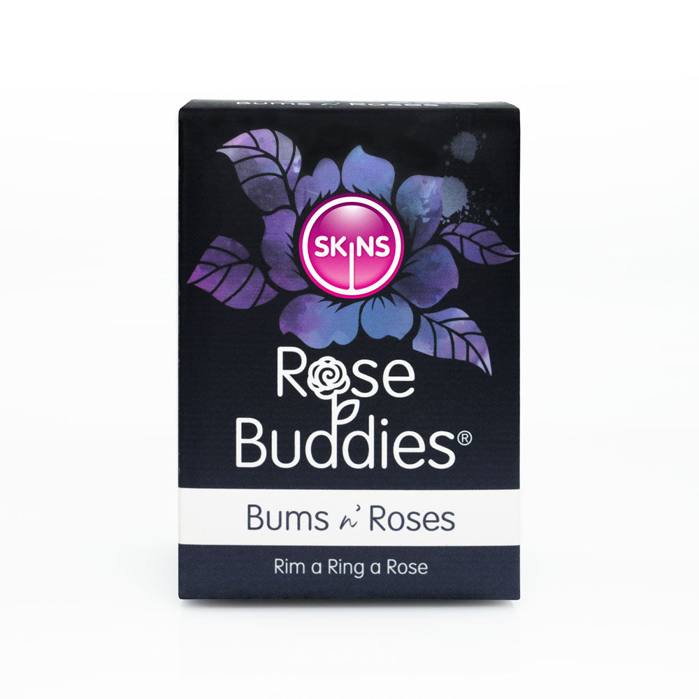 Skins Rose Buddies - The Bums N Roses - USB Rechargeable Anal Rimming Stimulator
