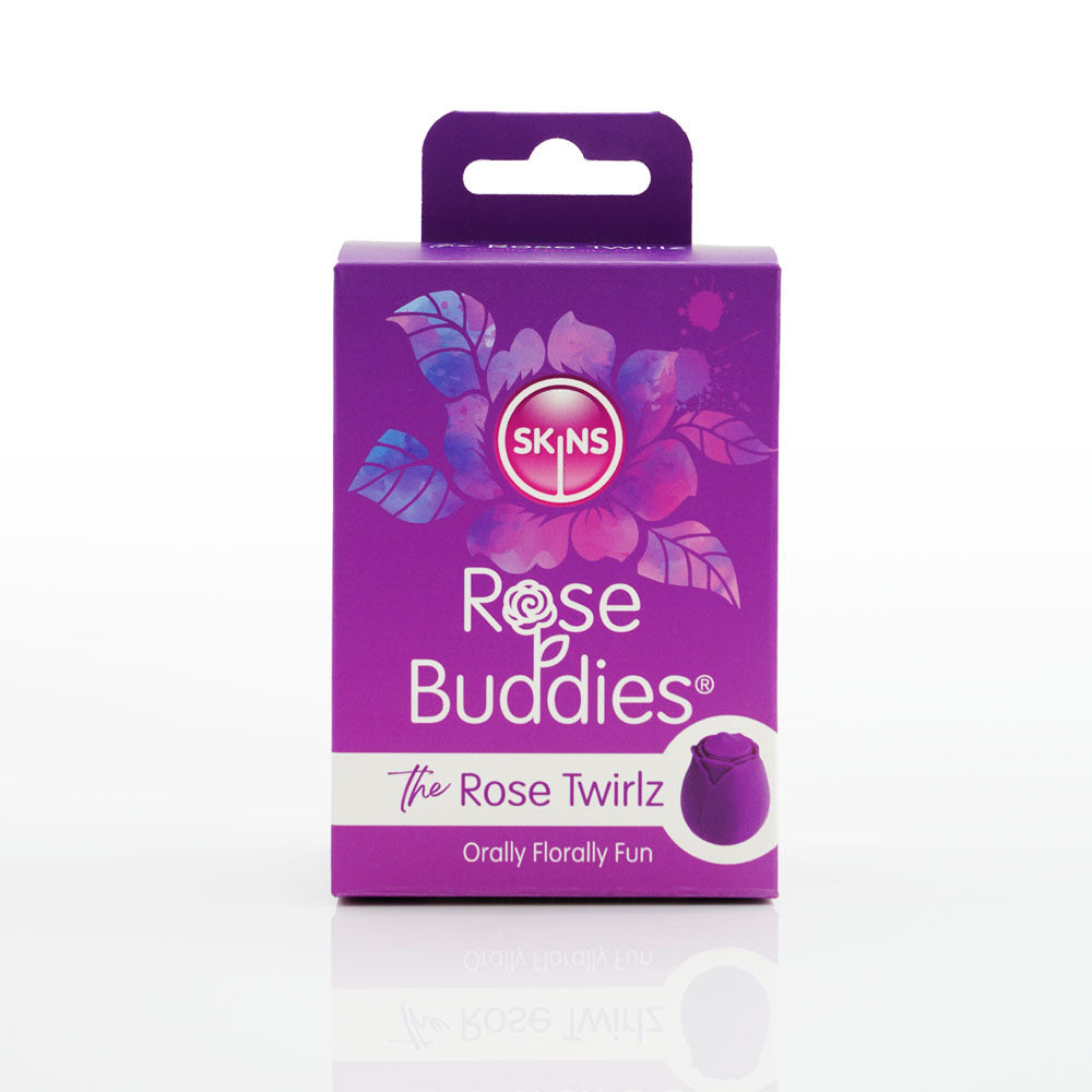 Skins Rose Buddies - The Rose Twirlz - USB Rechargeable Twirling Rose Stimulator