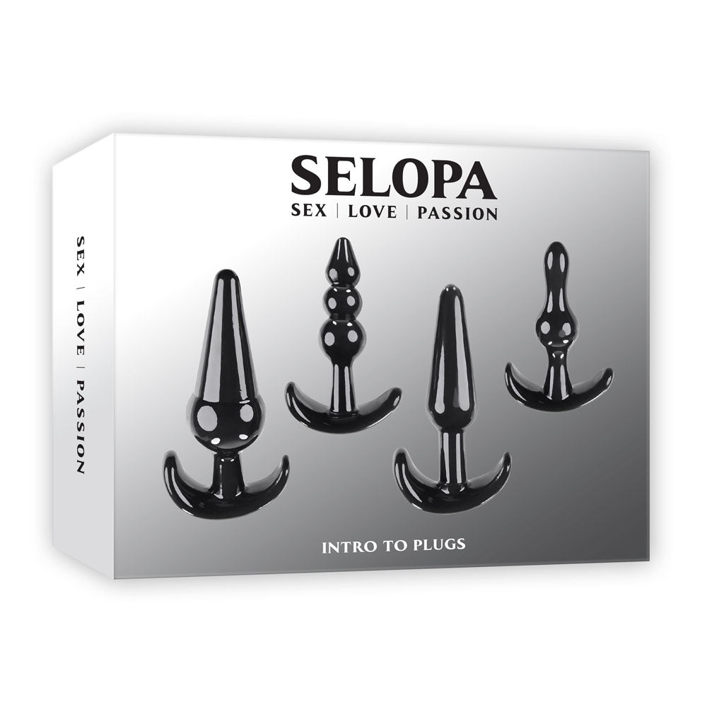 Selopa INTRO TO PLUGS - Butt Plugs - Set of 4