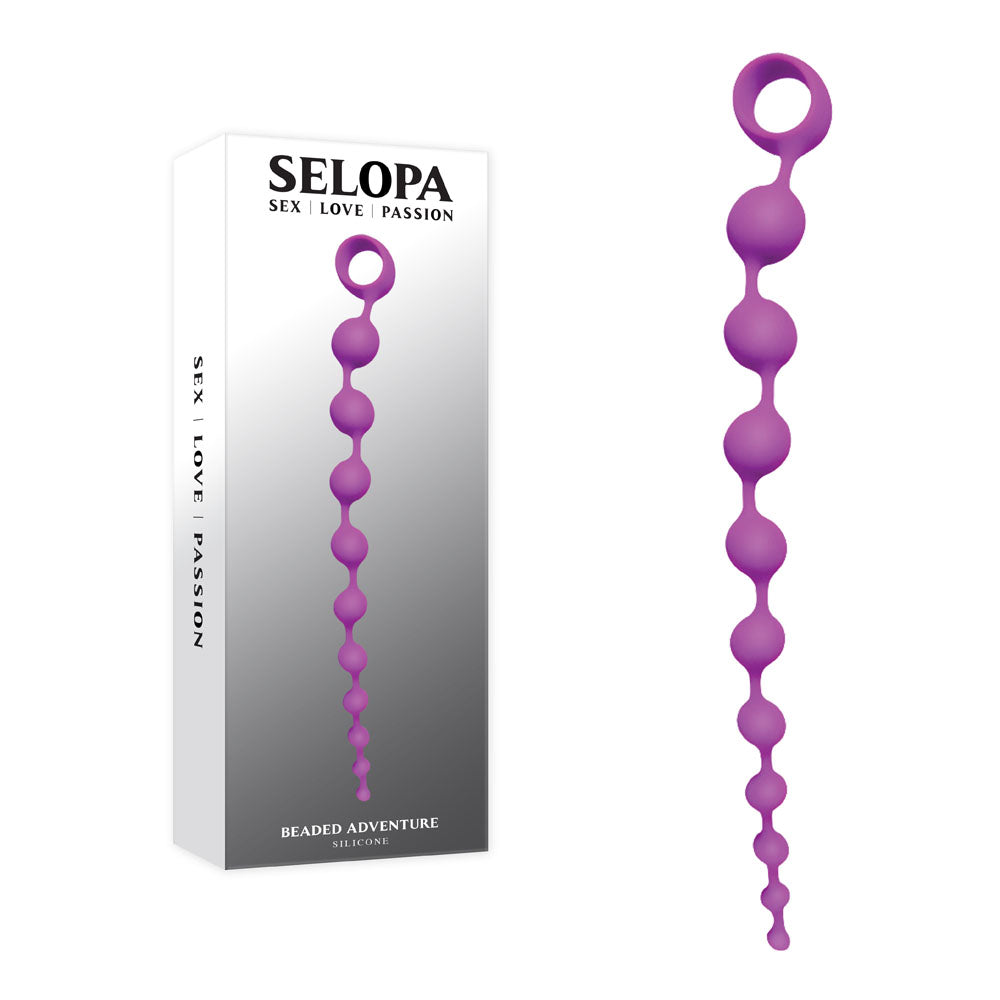 Selopa BEADED ADVENTURE - 35.5 cm Anal Beads