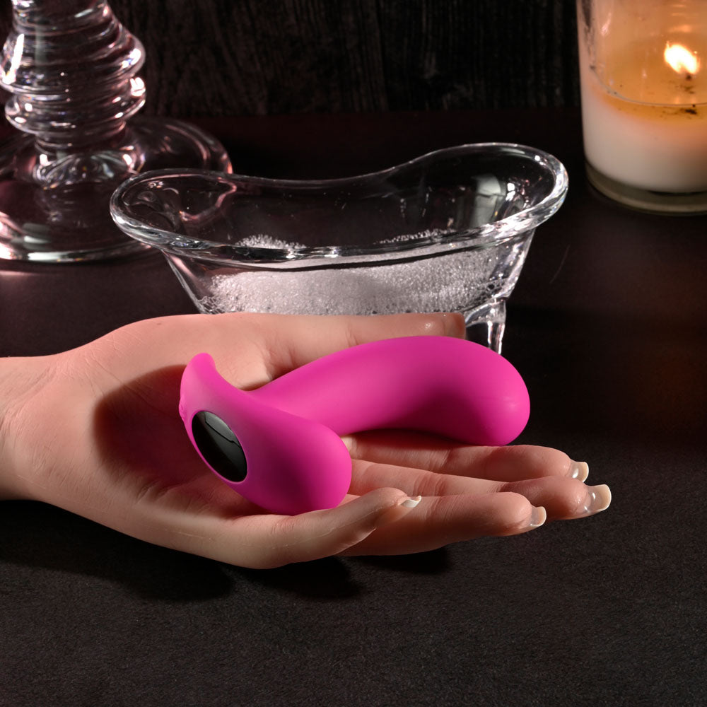 Selopa HOOKING UP - 9.5 cm USB Rechargeable Vibrator with Wireless Remote