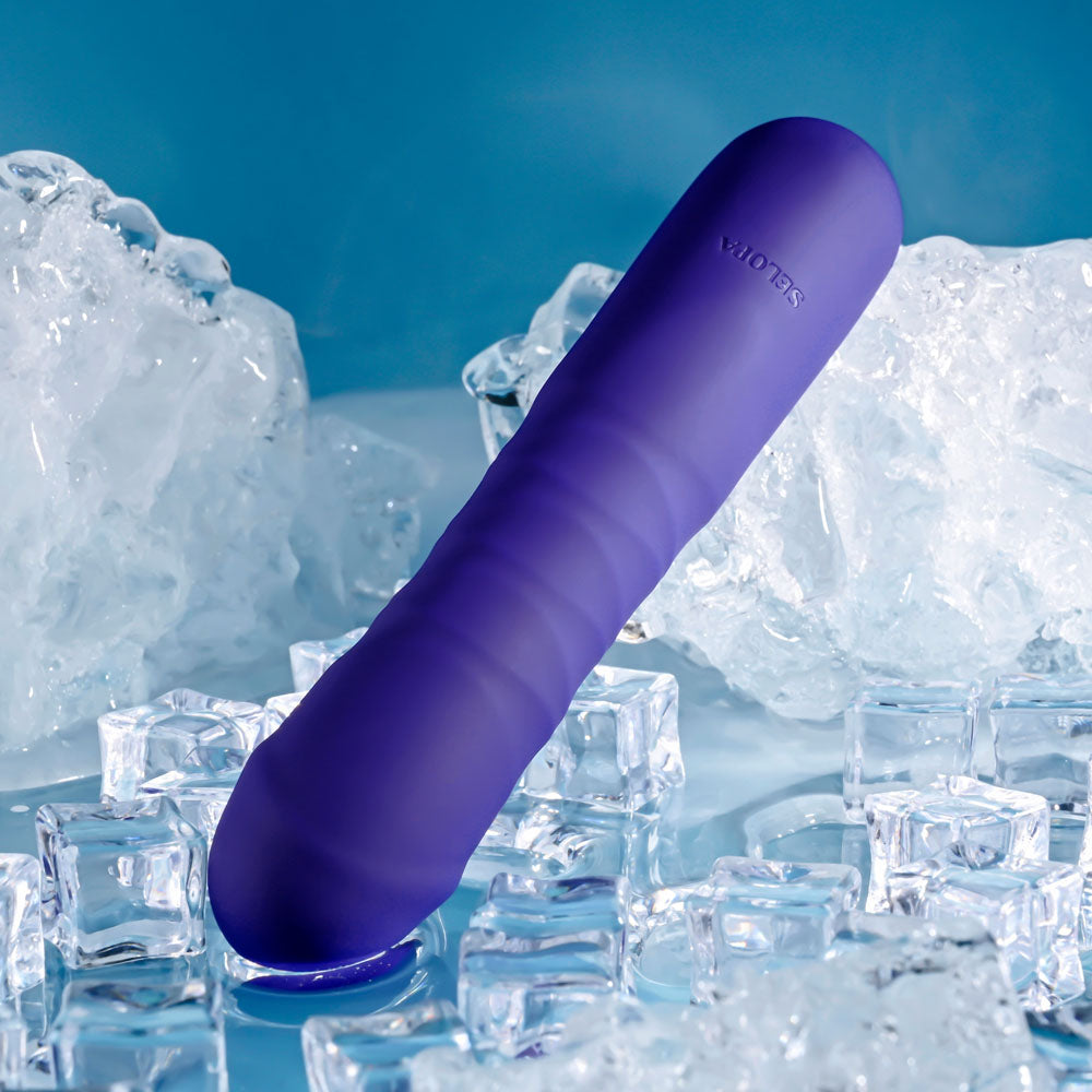Selopa AMBITION - 17 cm USB Rechargeable Thrusting Vibrator