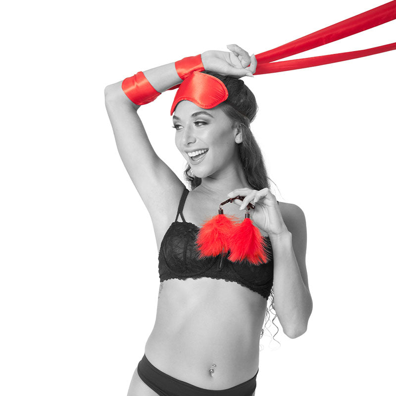 Sex & Mischief Amor Bondage Beginner Kit - - 5 Piece Set