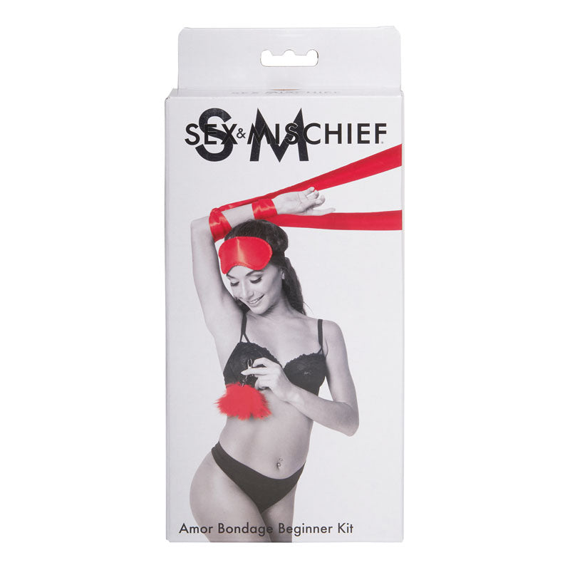 Sex & Mischief Amor Bondage Beginner Kit - - 5 Piece Set