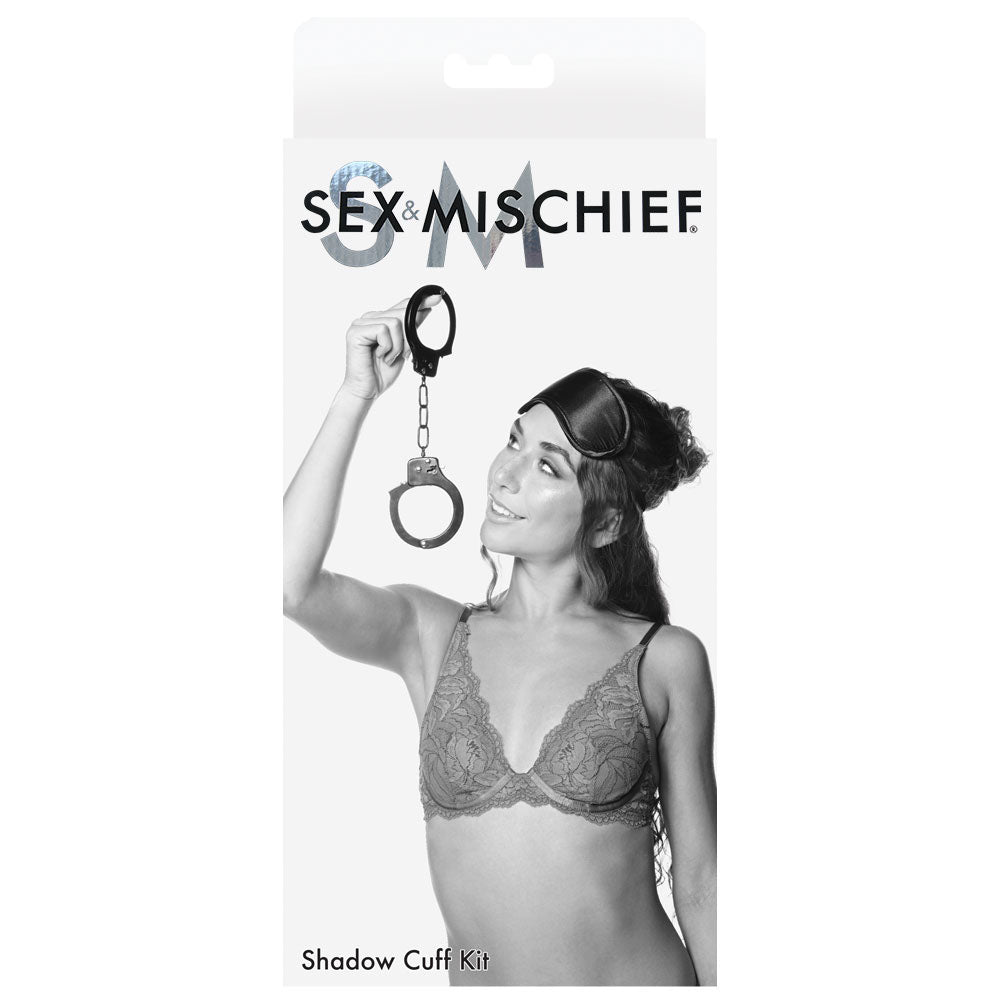 Sex & Mischief Shadow Cuff Kit - - 2 Piece Set