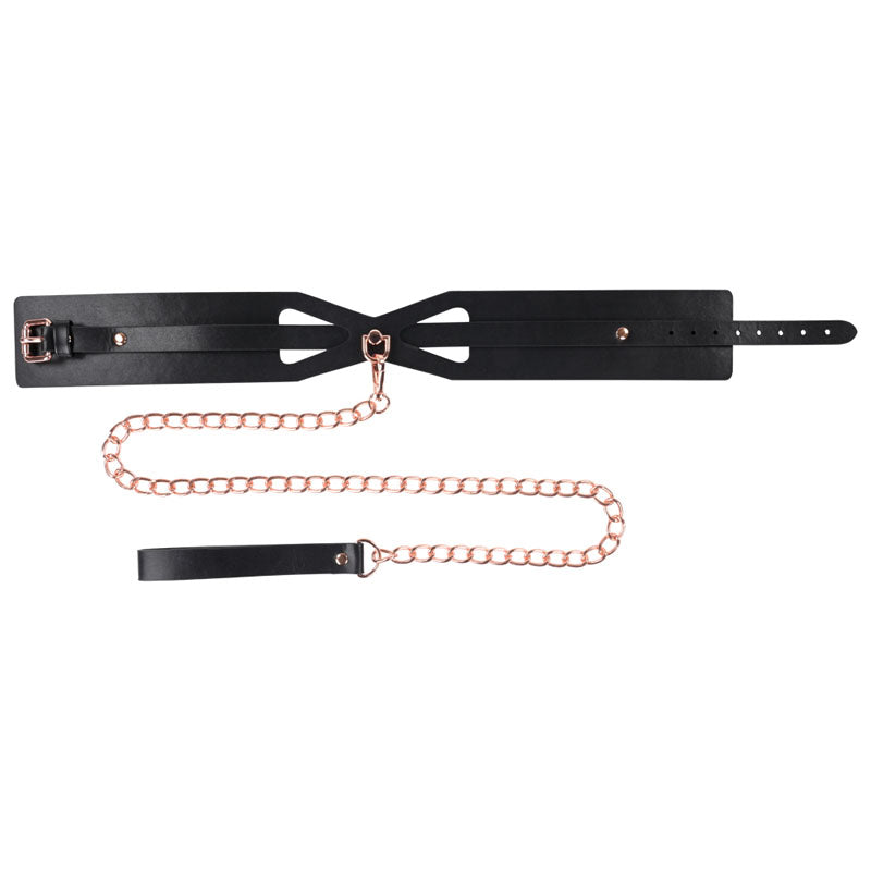 Sex & Mischief Brat Collar & Leash - /Black Restraint