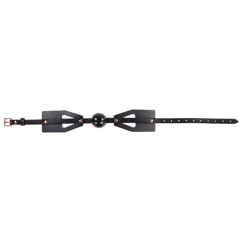 Sex & Mischief Brat Ball Gag - /Rose Gold Mouth Restraint