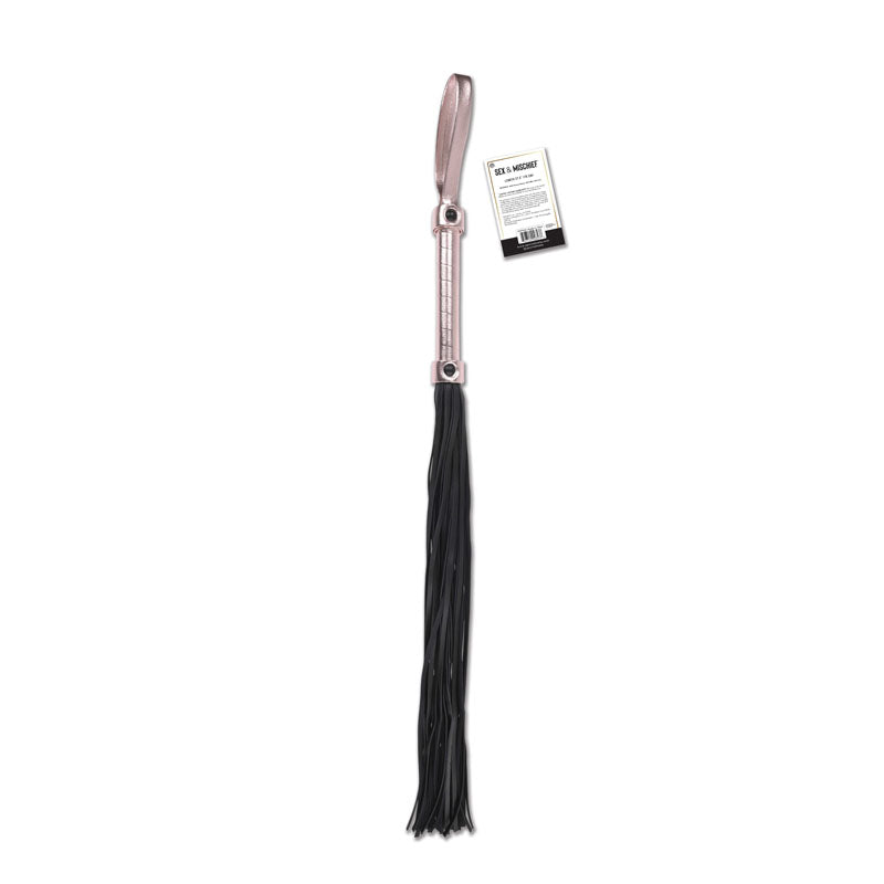 Sex & Mischief Brat Flogger - /Black Flogger