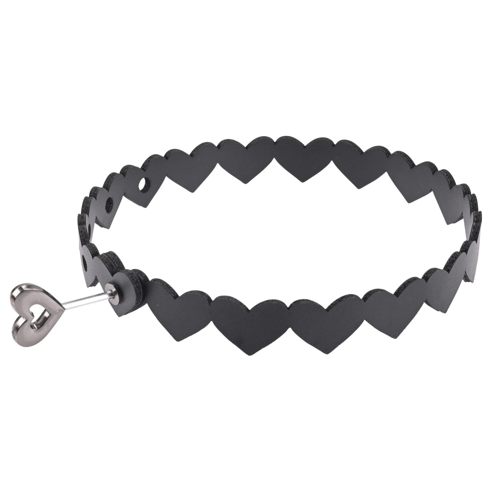Sex & Mischief Heart Day Collar - Collar