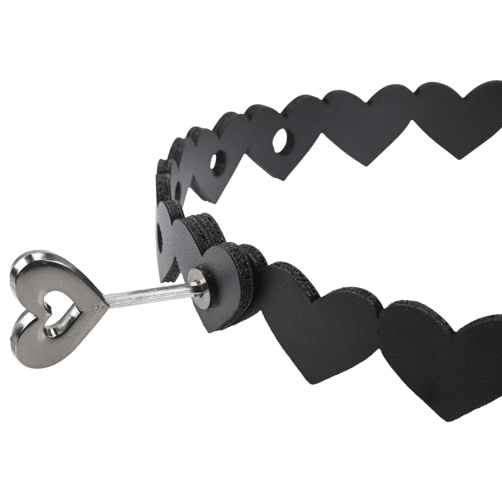 Sex & Mischief Heart Day Collar - Collar