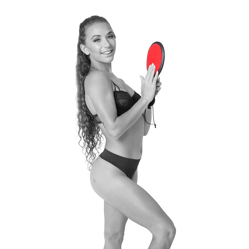 Sex & Mischief Amor Paddle - /Black Spanking Paddle