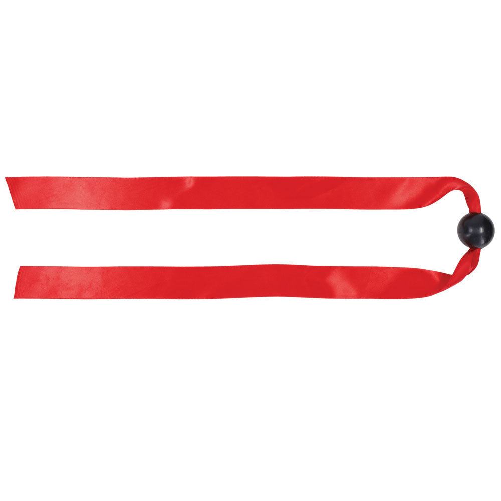 Sex & Mischief Amor Satin Ball Gag - /Black Mouth Restraint