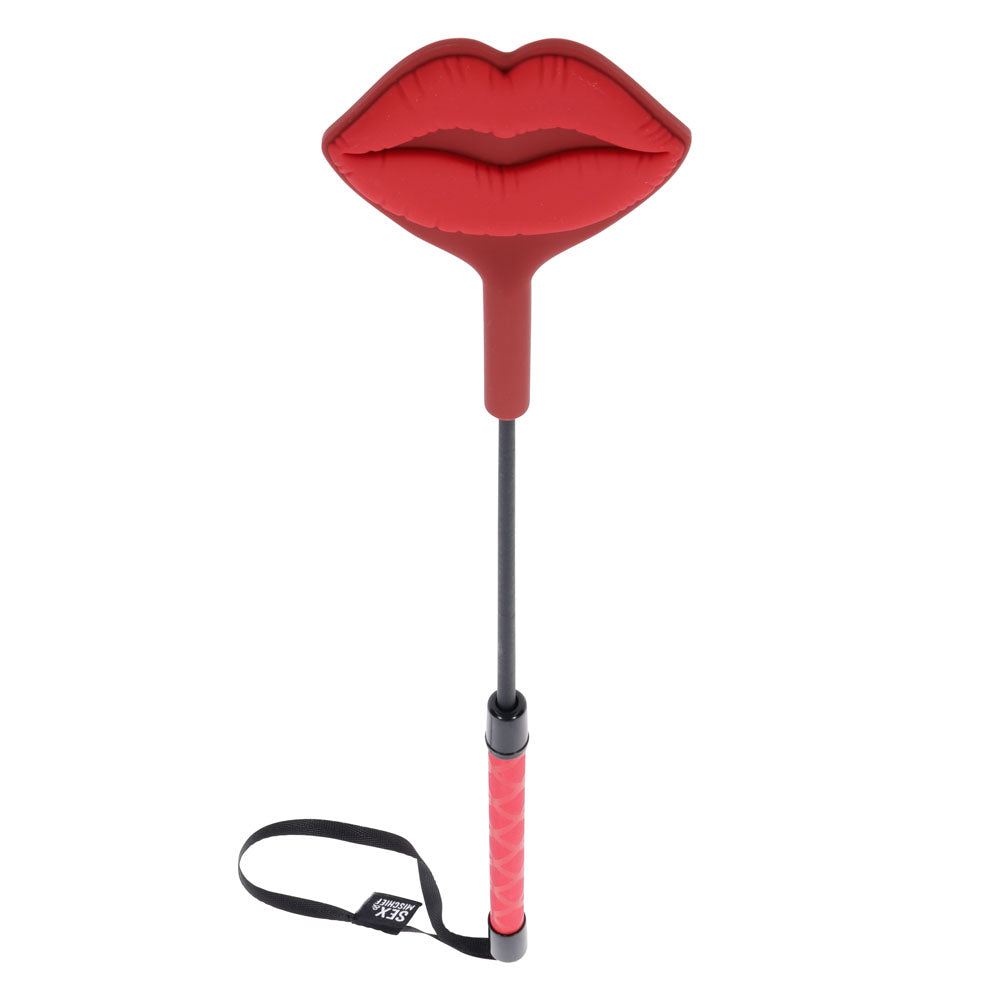 S&M Exs & Ohs Kiss Crop - Silicone Tipped Crop Whip